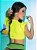 Top Cropped Amarrar Amarelo Flúor (COM AVARIA) - Imagem 4