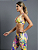 Top Costas Aberta Amarelo Estampado - Imagem 3