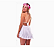 Vestido de Praia Babado Branco (COM AVARIA) - Imagem 5