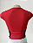 Blusa Suplex Tule Vermelha Preta - Imagem 2