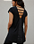 Blusa Mullet Tiras Shine Preta - Imagem 5