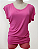 Blusa Lateral Franzida Pink - Imagem 1