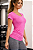 Blusa Lateral Franzida Pink - Imagem 1