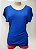 Blusa Lateral Franzida Azul - Imagem 1