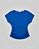 Blusa Lateral Franzida Azul - Imagem 4