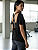 Blusa Cruzada Preta - Imagem 3