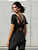 Blusa Cruzada Preta - Imagem 1