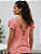 Blusa Cruzada Salmão - Imagem 1