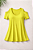 Blusa Mullet Verde Amarelado - Imagem 2