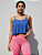 Blusa Cropped Azul Escuro - Imagem 3