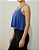 Blusa Cropped Azul Escuro - Imagem 4