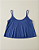 Blusa Cropped Azul Escuro - Imagem 5