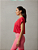 Blusa Cropped Bolsinho Vermelho - Imagem 3