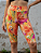 Calça Corsário Flowers Paint - Imagem 2