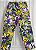 Calça Corsário Purple Flowers - Imagem 1