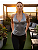 Blusa Frente Única Glitter Chumbo - Imagem 3
