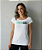 Blusa Titanium Branca Verde - Imagem 2
