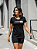 Blusa Titanium Preta Rosa - Imagem 2