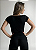 Blusa Titanium Preta Rosa - Imagem 2