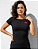 Blusa T-Shirt Preta - Imagem 3