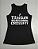 Blusa Regata Titanium Preta Branco - Imagem 3