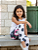 Legging Infantil Digital Gato Poá Grátis uma Tiara - Imagem 1