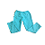Legging Infantil Babadinho Azul Grátis uma Tiara - Imagem 2