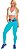 Legging Verde Cinto Camuflado Azul - Imagem 1