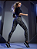 Legging Jacquard Love Preta - Imagem 2