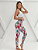 Legging Zíper Estampada Vermelha - Imagem 3