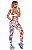Legging Zíper Estampada Vermelha - Imagem 2