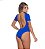 Body Manga Curta Azul Bic - Imagem 2