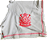 Bermuda Moletom Branca Rosa (COM AVARIA) - Imagem 3