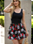 Vestido Casual Caveira Rosas - Imagem 2