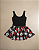 Vestido Casual Caveira Rosas - Imagem 4