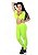 Legging Cós Alto Zíper Amarelo Flúor (COM AVARIA) - Imagem 1