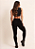 Legging Cós Médio Superhot Comfy Preto CAL5471 Proteção UV50+ - Imagem 2