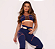 Top Esportivo Superhot Comfy Azul Marinho TOP5429 UV50+ - Imagem 3