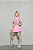 SHORTS SAIA WILD GLAM ROSA BEBÊ - Imagem 2