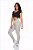 Legging Jacquard Cinza (COM AVARIA) - Imagem 1