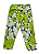 Calça Corsário Flores Verde (COM AVARIA) - Imagem 1