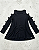 Blusa Manga Vazada Preta - Imagem 2