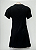 Blusa Comprida Bolsinho Preta - Imagem 2