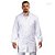Avental branco manga longa 100% algodão - Imagem 1