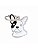 My Family Plaquinha de Identificação Bulldog Francês Branco - Imagem 1