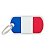 My Family Plaquinha de Identificação Bandeira França - Imagem 1