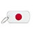 My Family Plaquinha de Identificação Bandeira Japão - Imagem 1