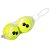 Brinquedo para Cães Chalesco Bola Tennis com 2 unidades M - Imagem 1