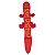 Brinquedo para Cães Outward Hound Fire Biterz Lizard Vermelho Large (30011) - Imagem 1