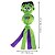 Brinquedo para Cães Kong Halloween Wubba Ballistic Frankenstein Large (HW24D116) - Imagem 3